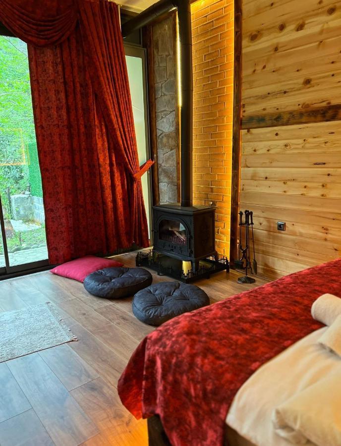 Esinti Bungalows Otel Çamlıhemşin المظهر الخارجي الصورة
