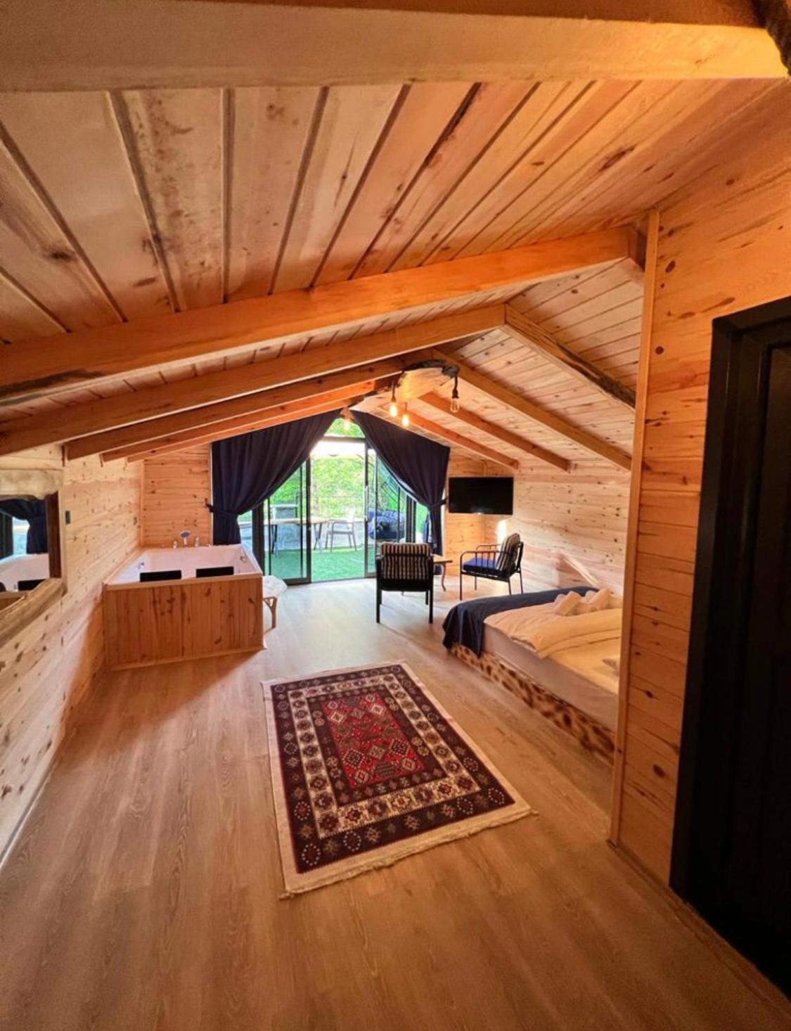 Esinti Bungalows Otel Çamlıhemşin المظهر الخارجي الصورة