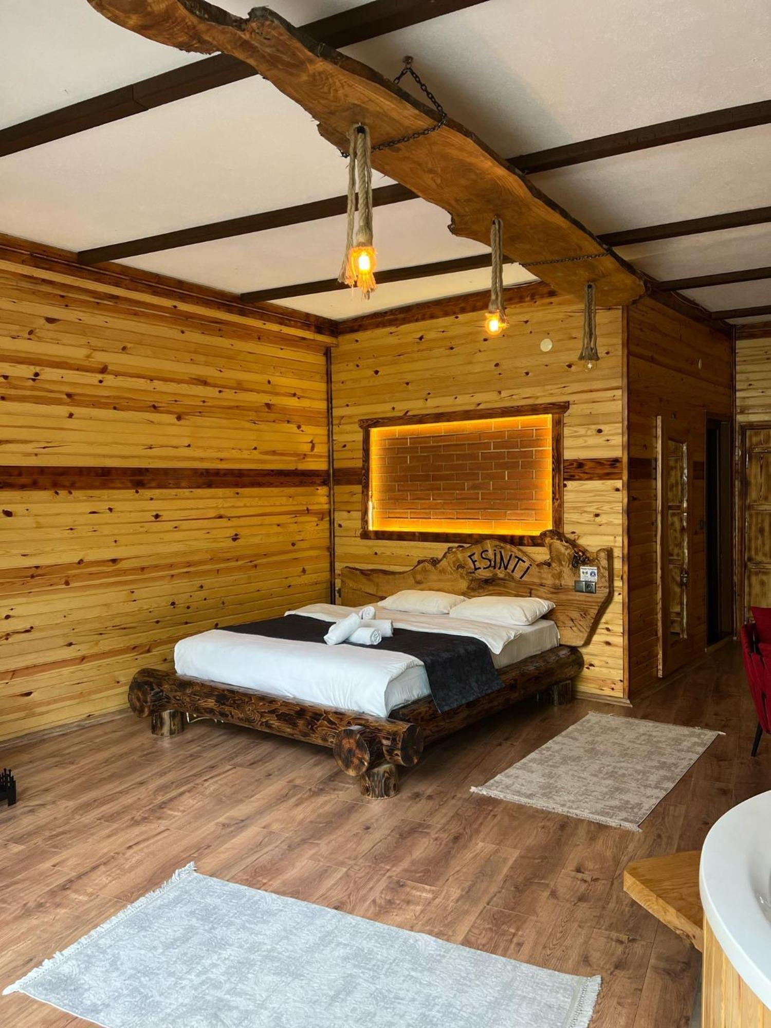 Esinti Bungalows Otel Çamlıhemşin المظهر الخارجي الصورة